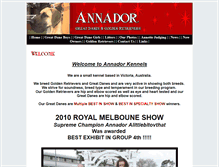 Tablet Screenshot of annador.com
